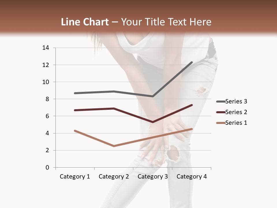 Female Portrait Hot PowerPoint Template