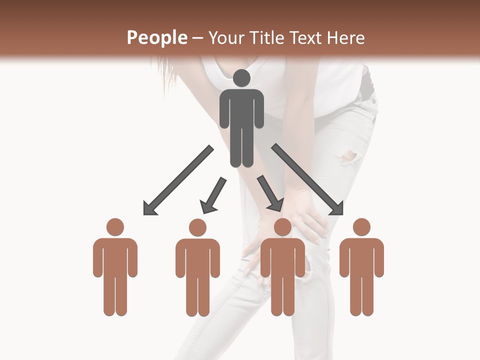 Female Portrait Hot PowerPoint Template