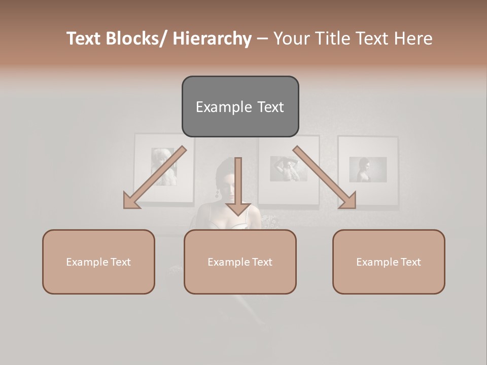 Art Lingerie Lounge PowerPoint Template