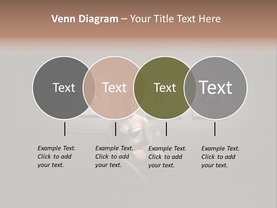 Art Lingerie Lounge PowerPoint Template