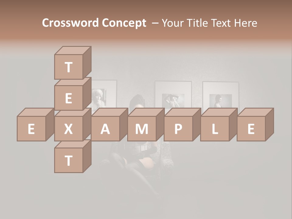 Art Lingerie Lounge PowerPoint Template