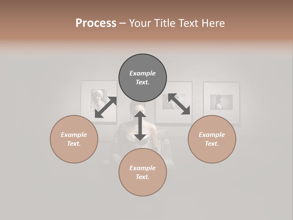 Art Lingerie Lounge PowerPoint Template