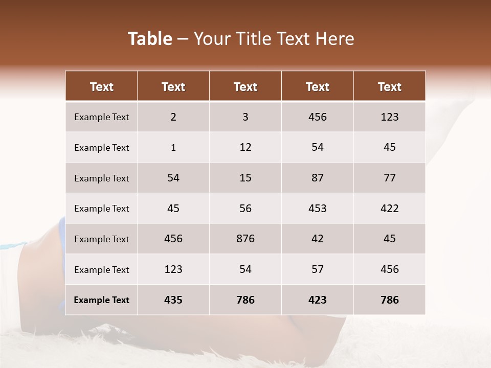 Body Seductive Winner PowerPoint Template