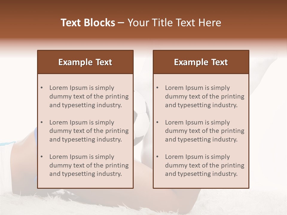 Body Seductive Winner PowerPoint Template