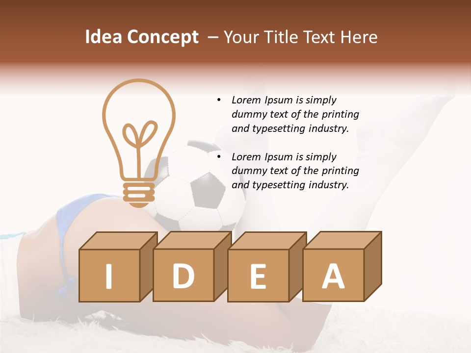 Body Seductive Winner PowerPoint Template