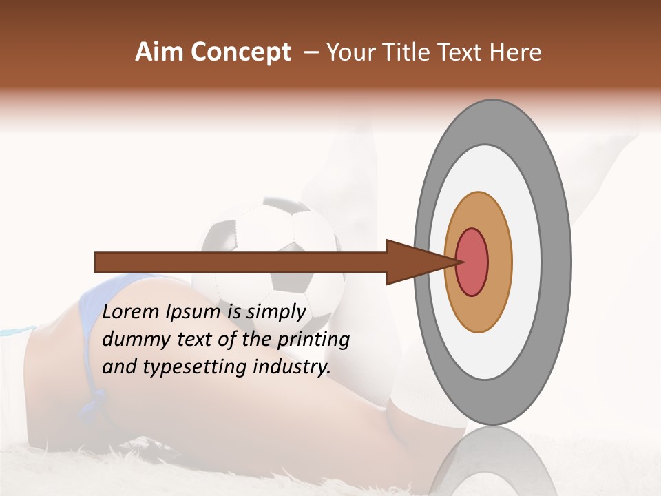 Body Seductive Winner PowerPoint Template