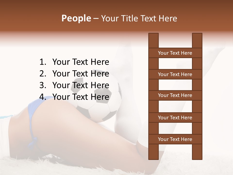 Body Seductive Winner PowerPoint Template