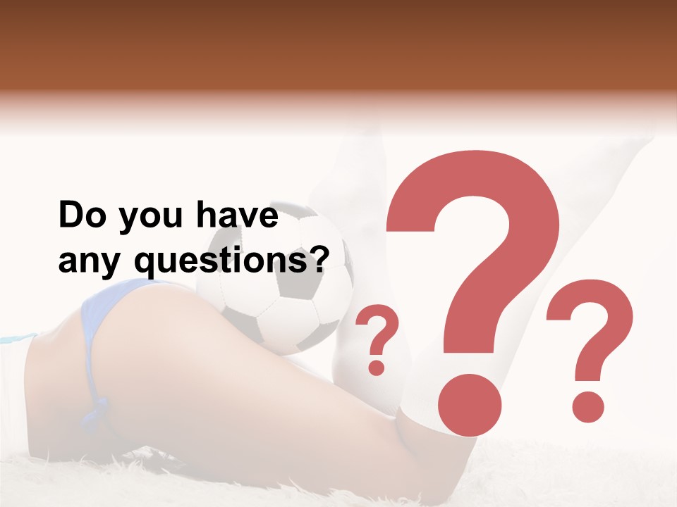 Body Seductive Winner PowerPoint Template