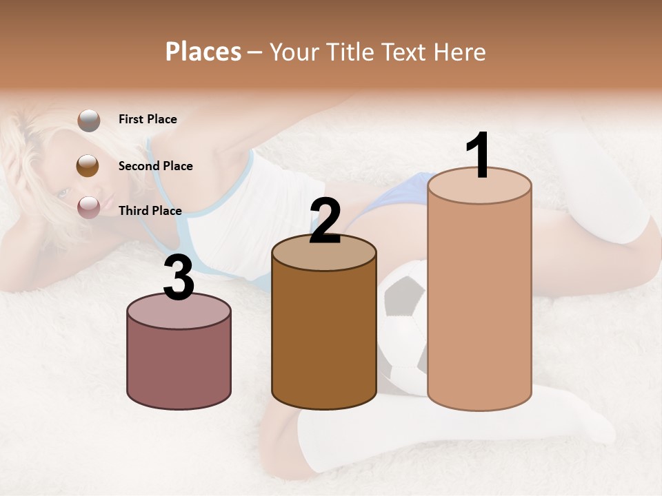 Beautiful Fan Goal PowerPoint Template