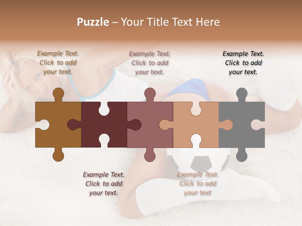 Beautiful Fan Goal PowerPoint Template