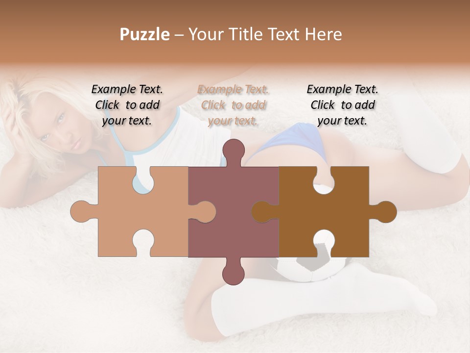 Beautiful Fan Goal PowerPoint Template