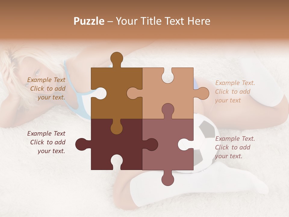 Beautiful Fan Goal PowerPoint Template