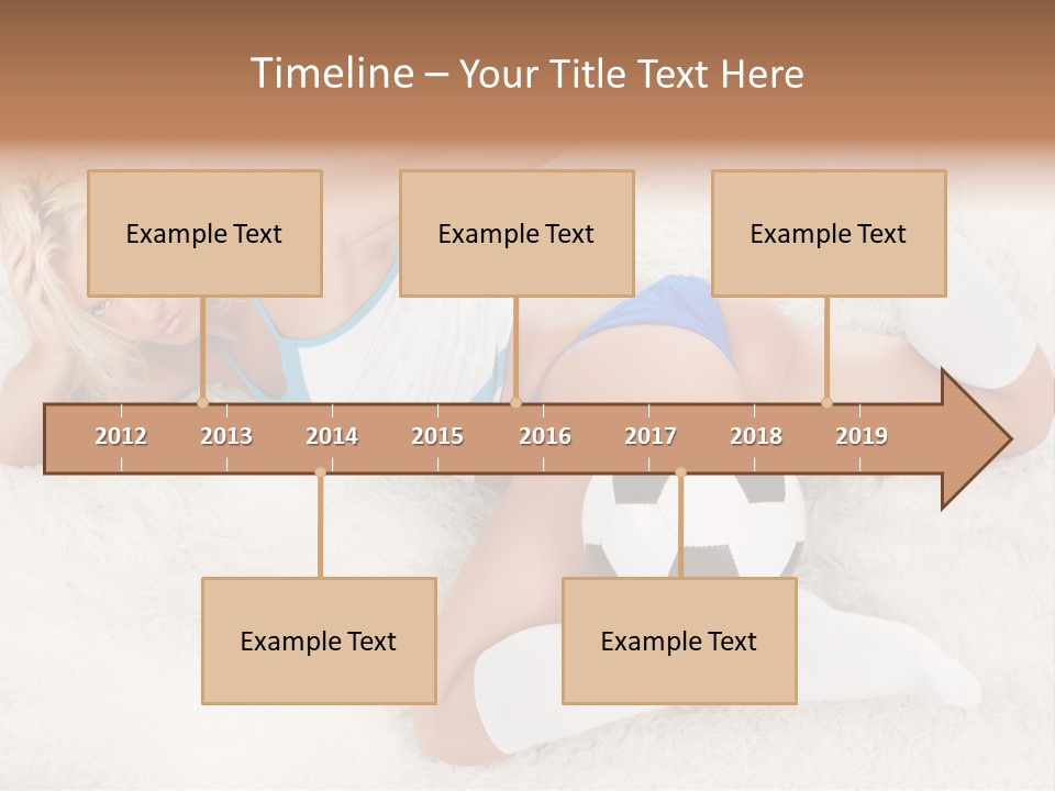 Beautiful Fan Goal PowerPoint Template