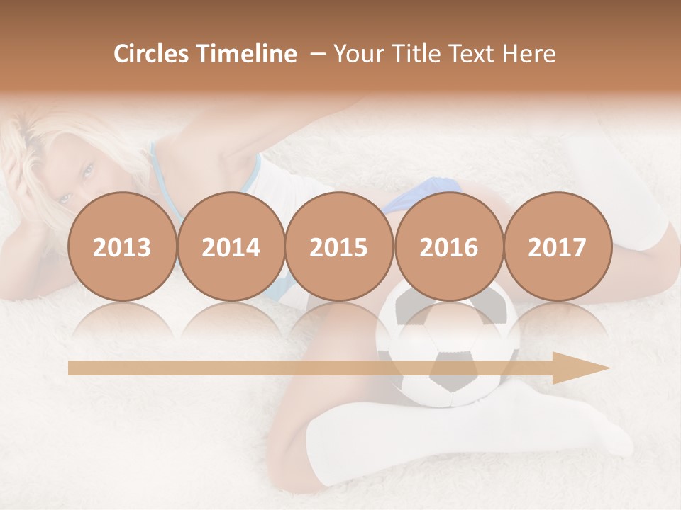 Beautiful Fan Goal PowerPoint Template