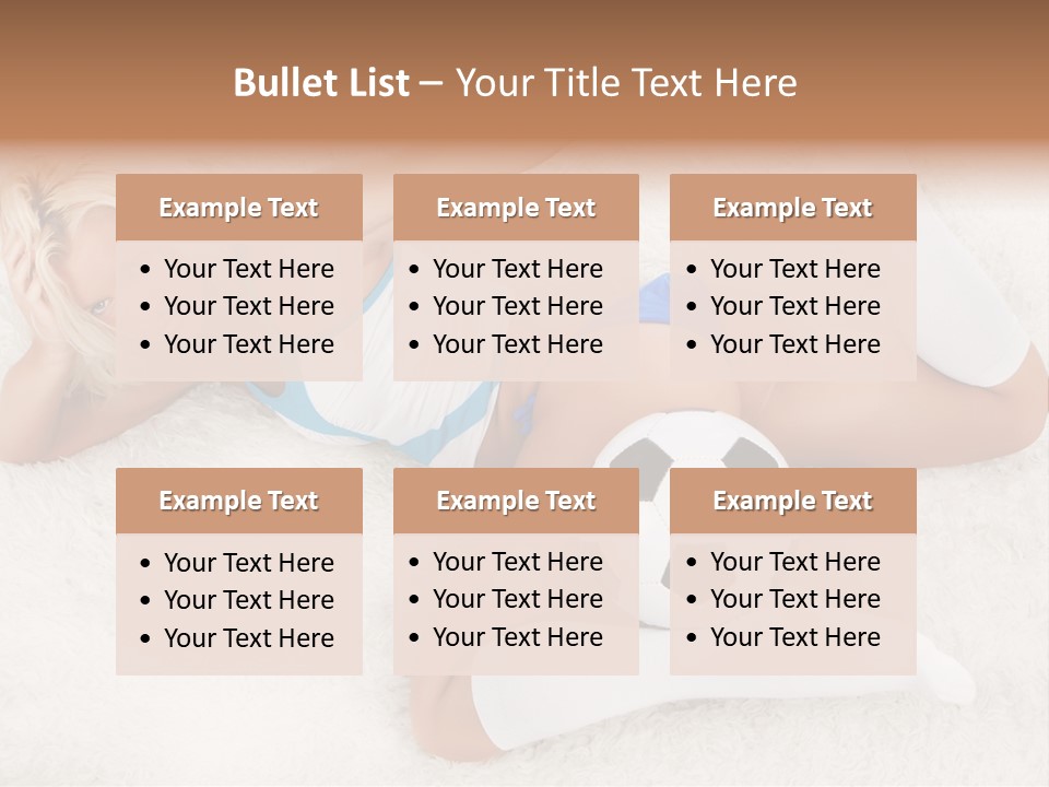 Beautiful Fan Goal PowerPoint Template