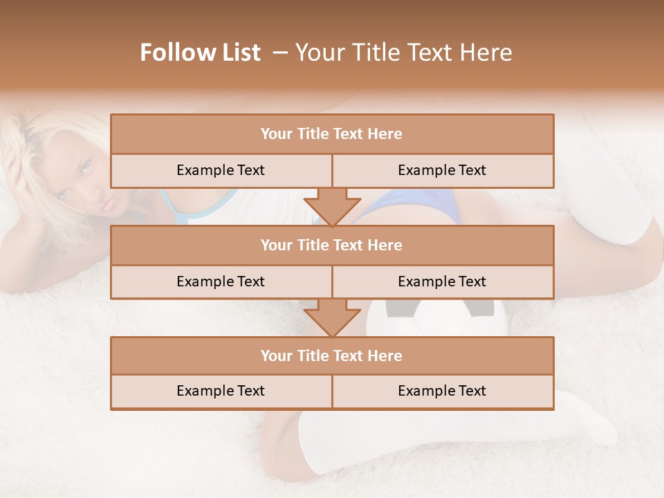 Beautiful Fan Goal PowerPoint Template