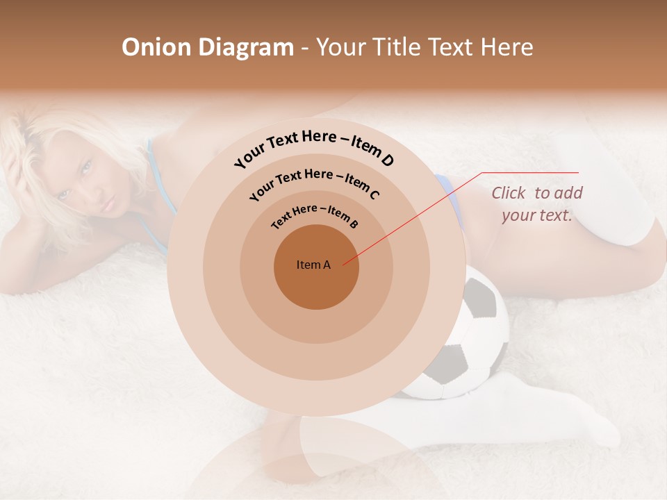 Beautiful Fan Goal PowerPoint Template