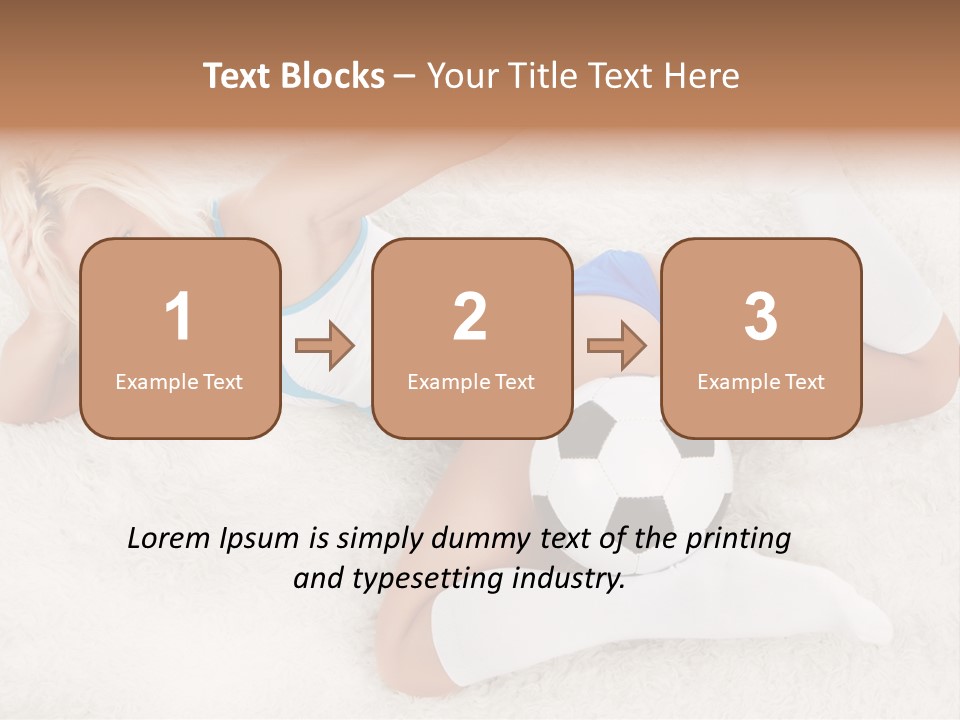 Beautiful Fan Goal PowerPoint Template