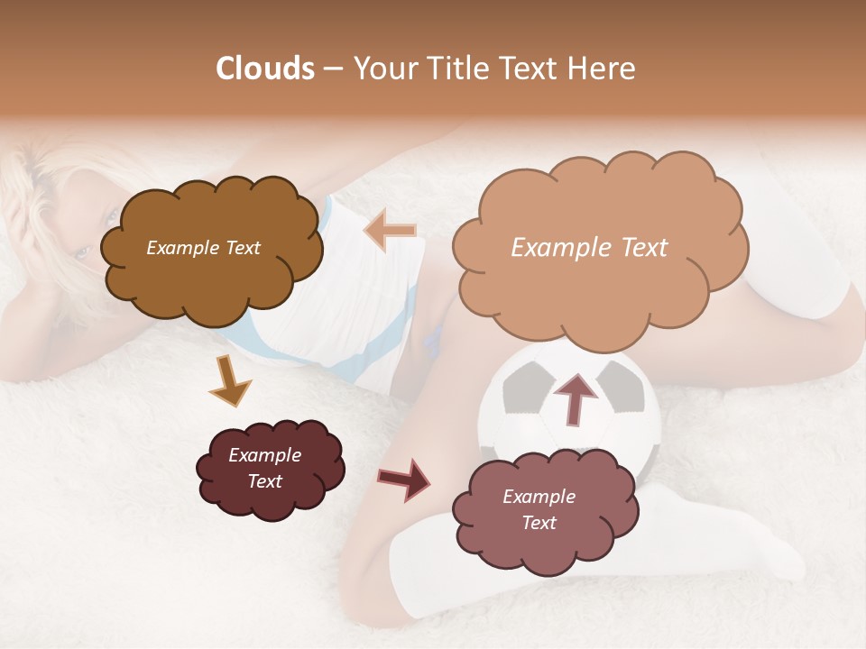 Beautiful Fan Goal PowerPoint Template