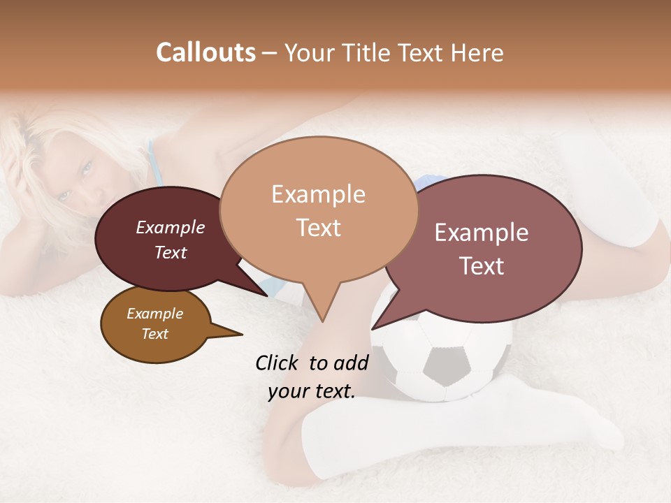 Beautiful Fan Goal PowerPoint Template