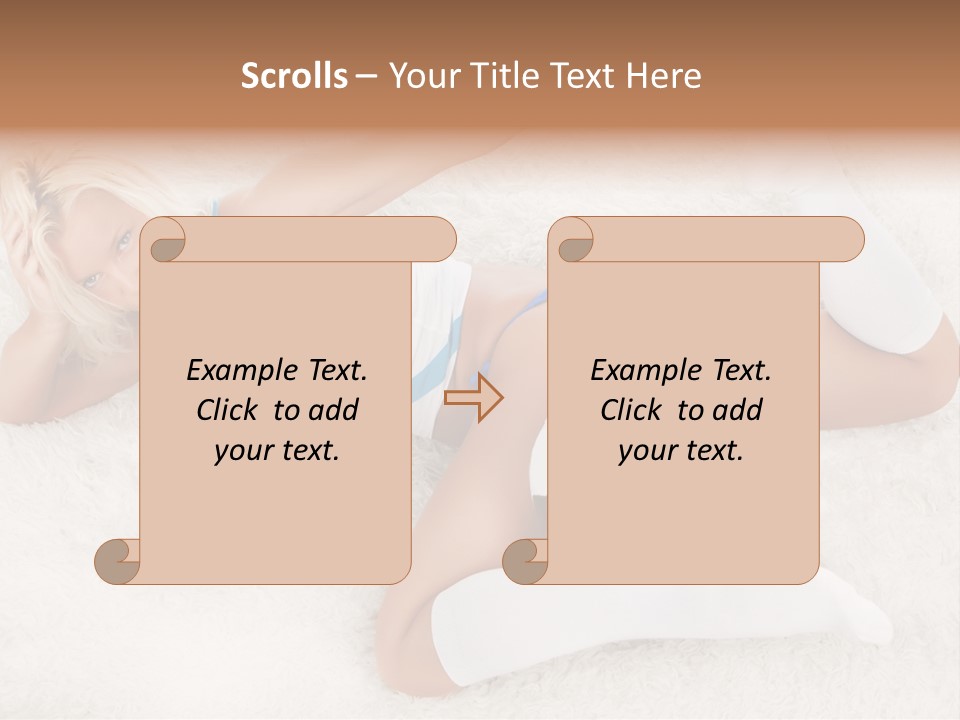 Beautiful Fan Goal PowerPoint Template
