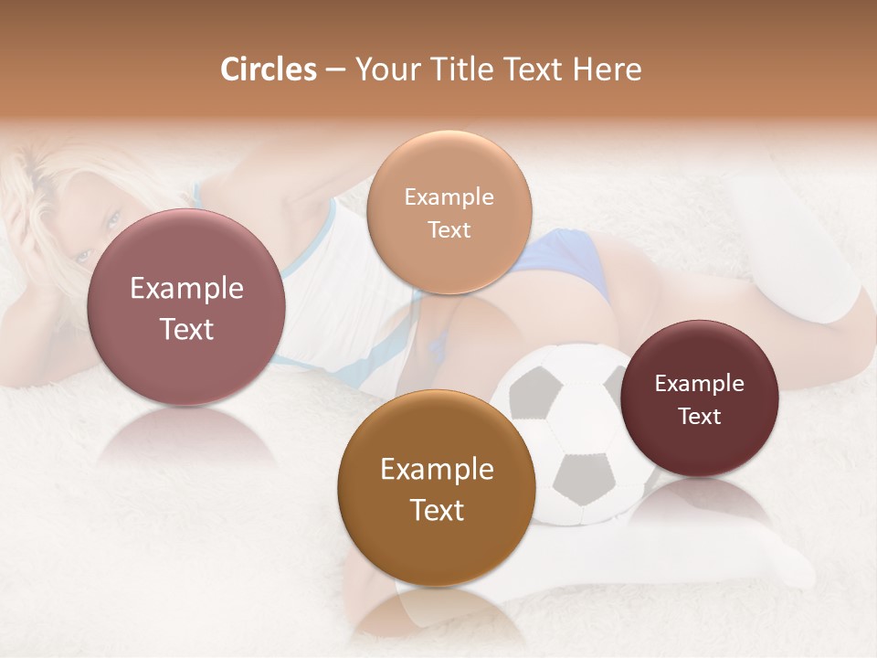 Beautiful Fan Goal PowerPoint Template