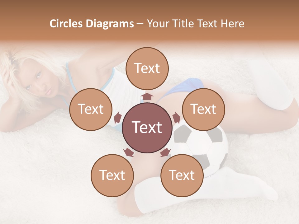 Beautiful Fan Goal PowerPoint Template