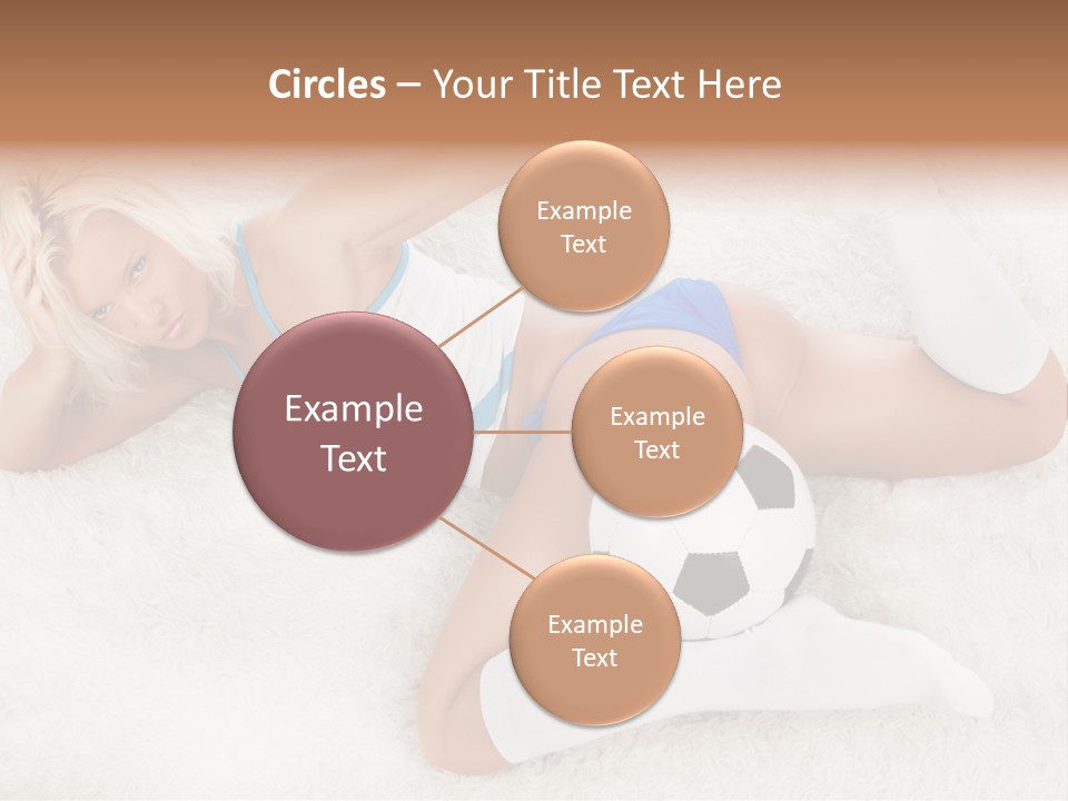 Beautiful Fan Goal PowerPoint Template