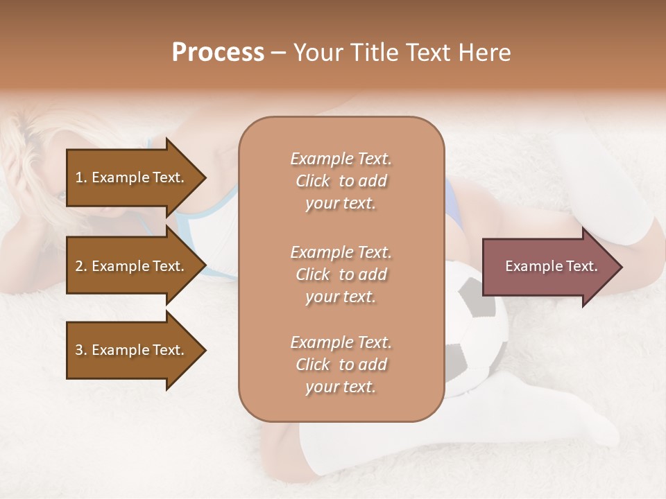 Beautiful Fan Goal PowerPoint Template