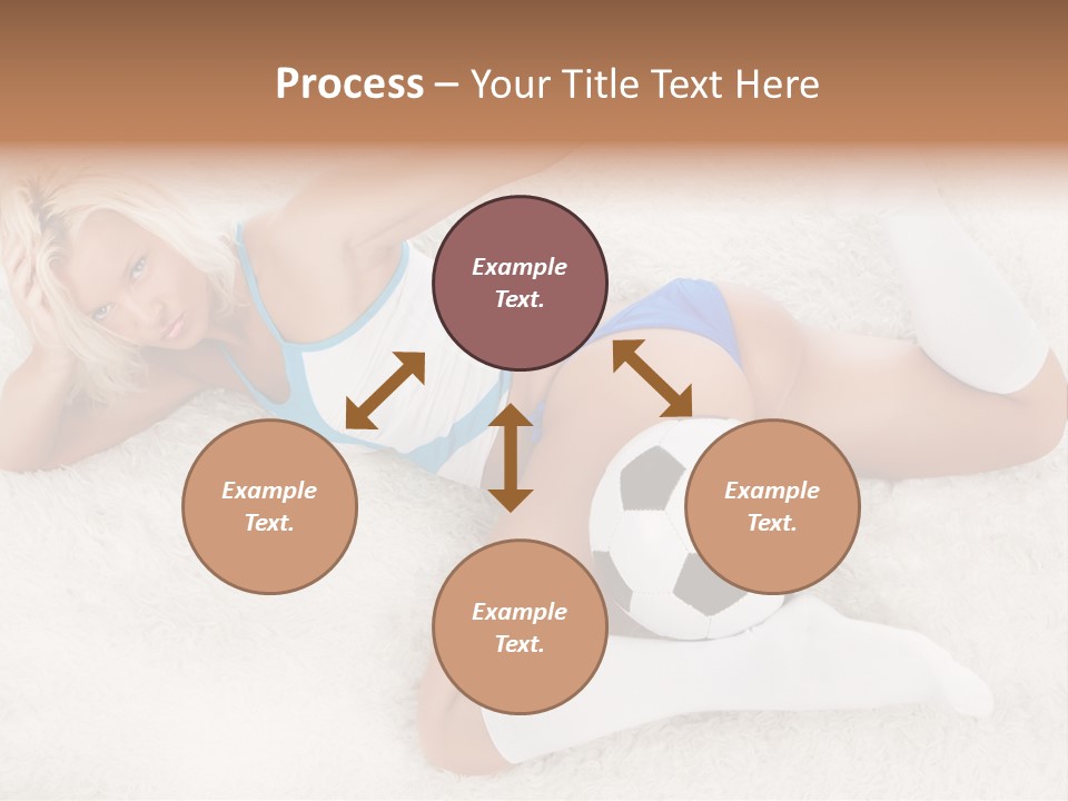 Beautiful Fan Goal PowerPoint Template