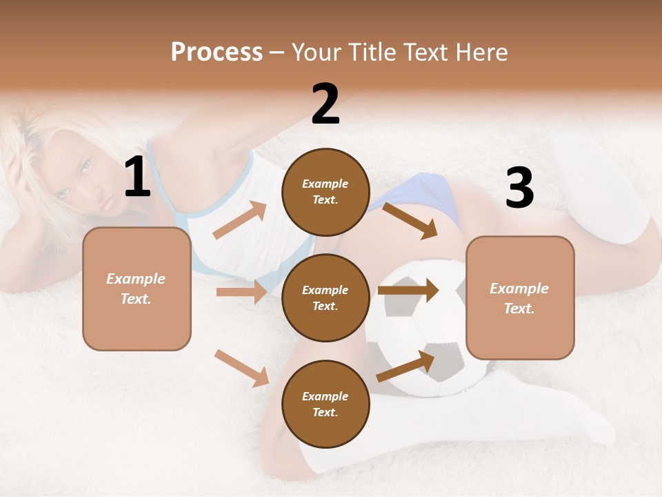 Beautiful Fan Goal PowerPoint Template