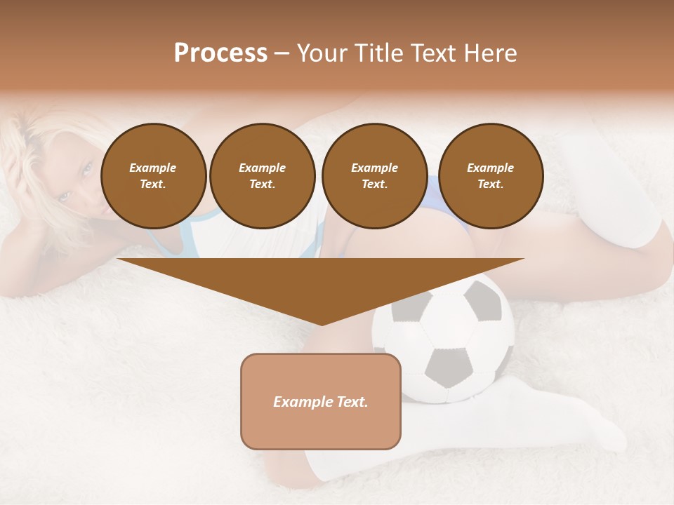 Beautiful Fan Goal PowerPoint Template