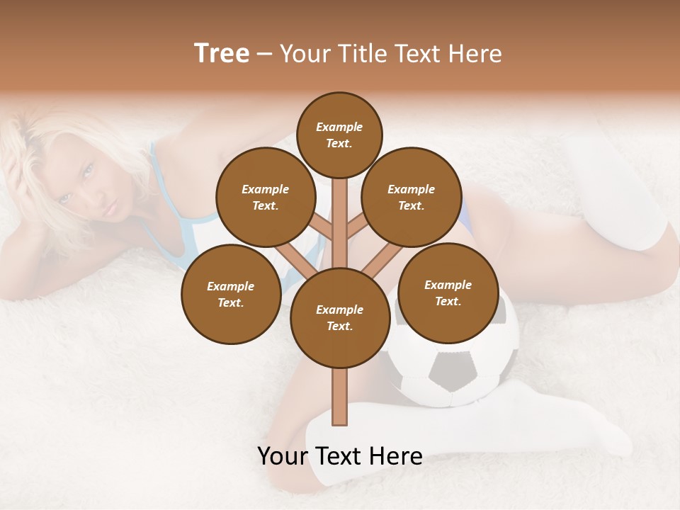 Beautiful Fan Goal PowerPoint Template