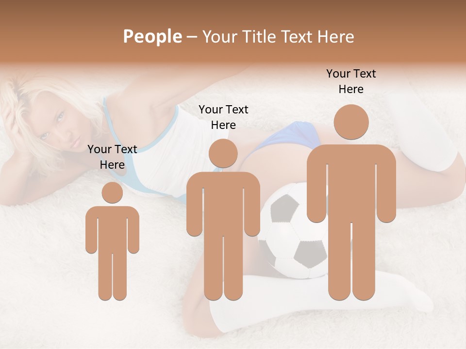 Beautiful Fan Goal PowerPoint Template