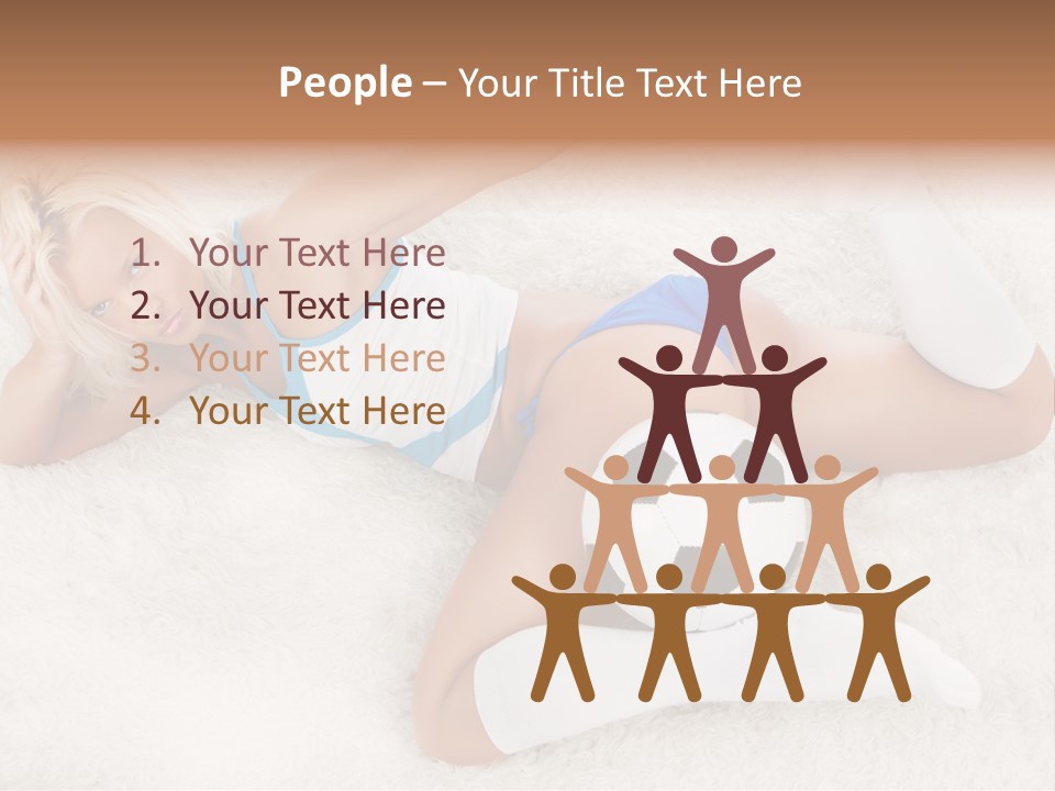 Beautiful Fan Goal PowerPoint Template