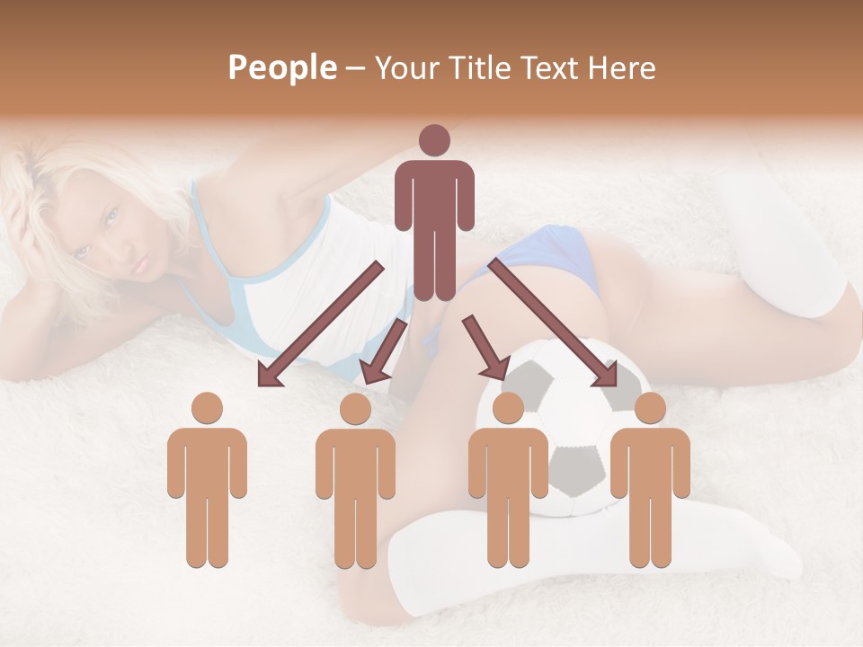 Beautiful Fan Goal PowerPoint Template