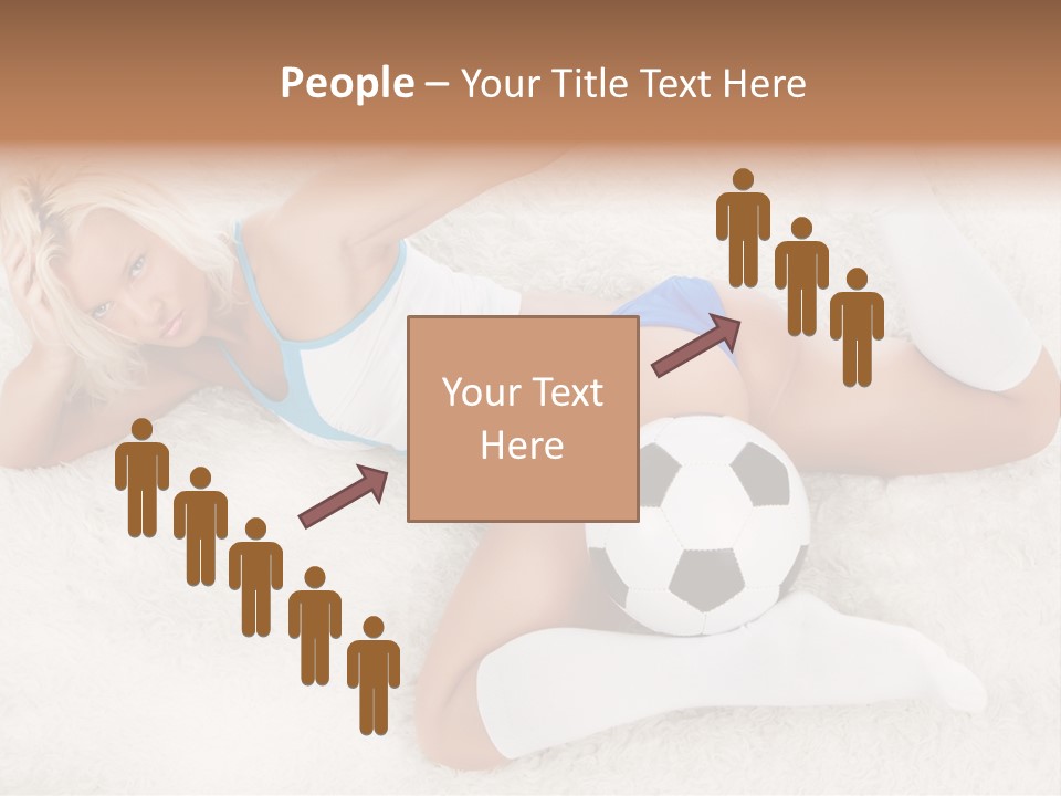 Beautiful Fan Goal PowerPoint Template