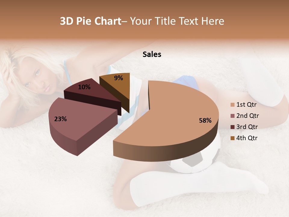 Beautiful Fan Goal PowerPoint Template