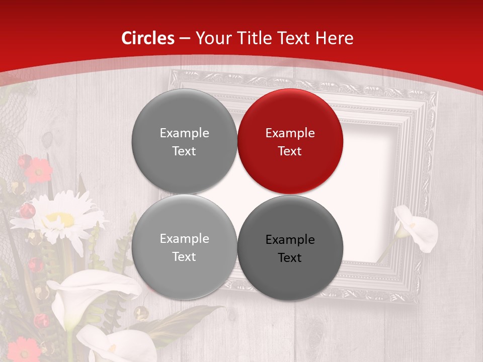 Lace Congratulation Page PowerPoint Template