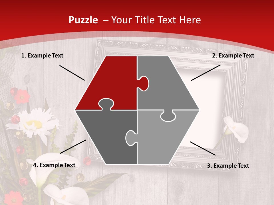 Lace Congratulation Page PowerPoint Template