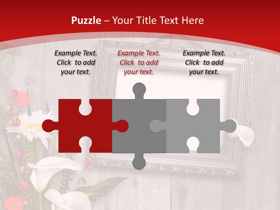 Lace Congratulation Page PowerPoint Template