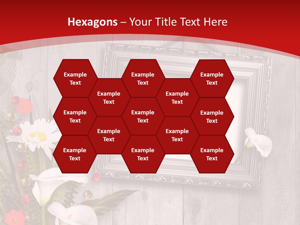 Lace Congratulation Page PowerPoint Template