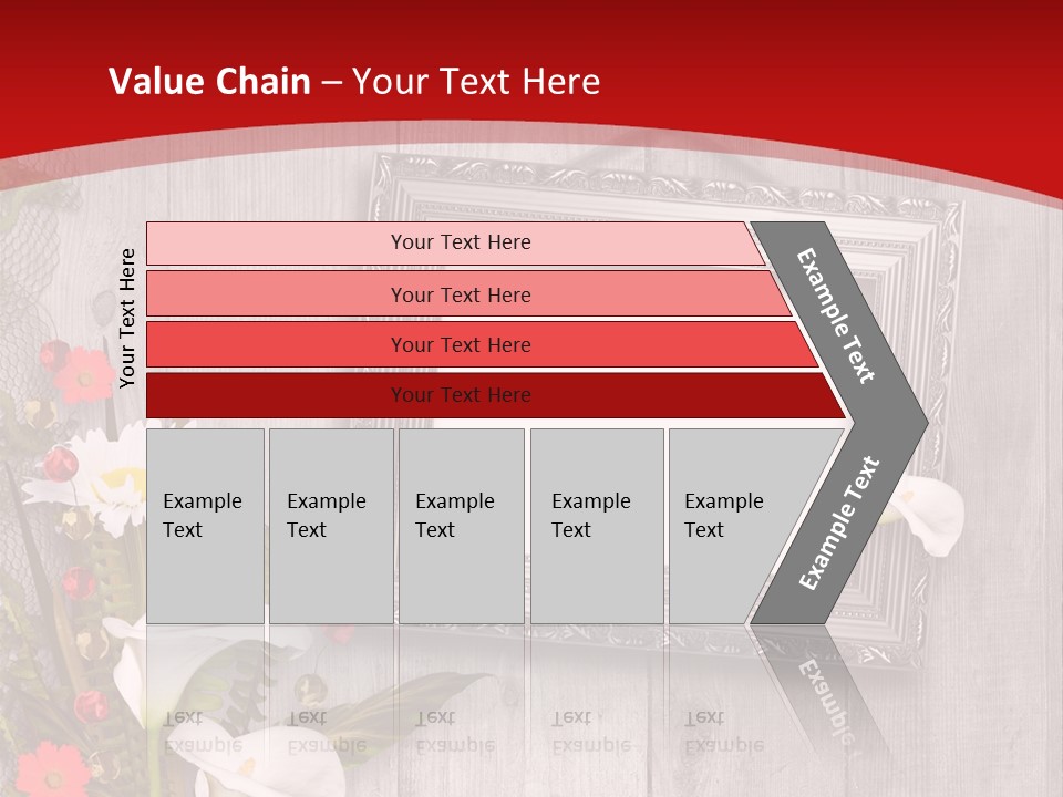 Lace Congratulation Page PowerPoint Template
