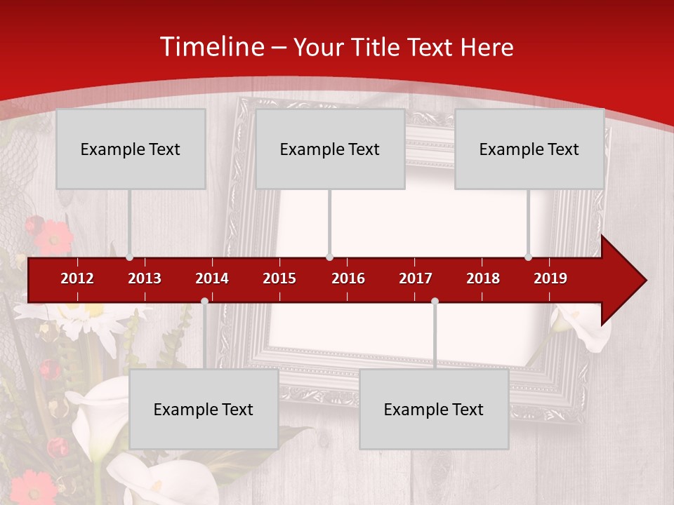 Lace Congratulation Page PowerPoint Template