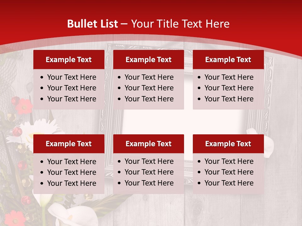 Lace Congratulation Page PowerPoint Template