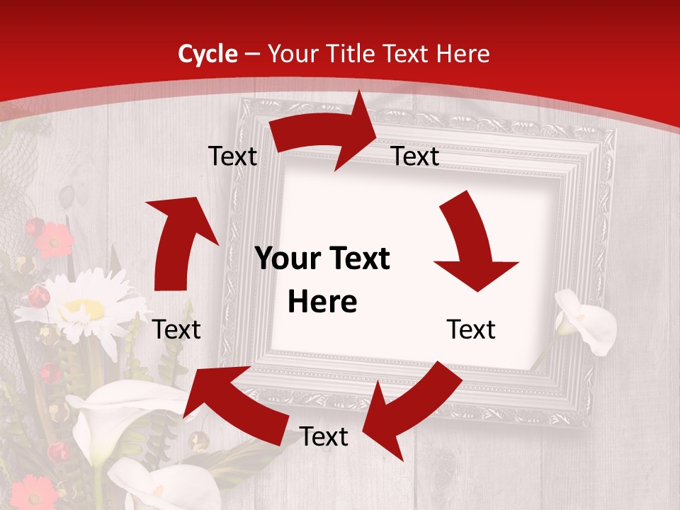 Lace Congratulation Page PowerPoint Template