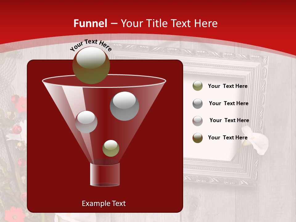 Lace Congratulation Page PowerPoint Template