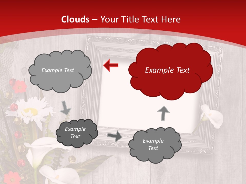 Lace Congratulation Page PowerPoint Template