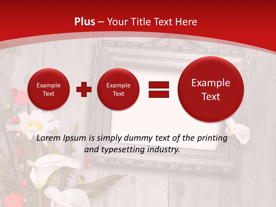 Lace Congratulation Page PowerPoint Template