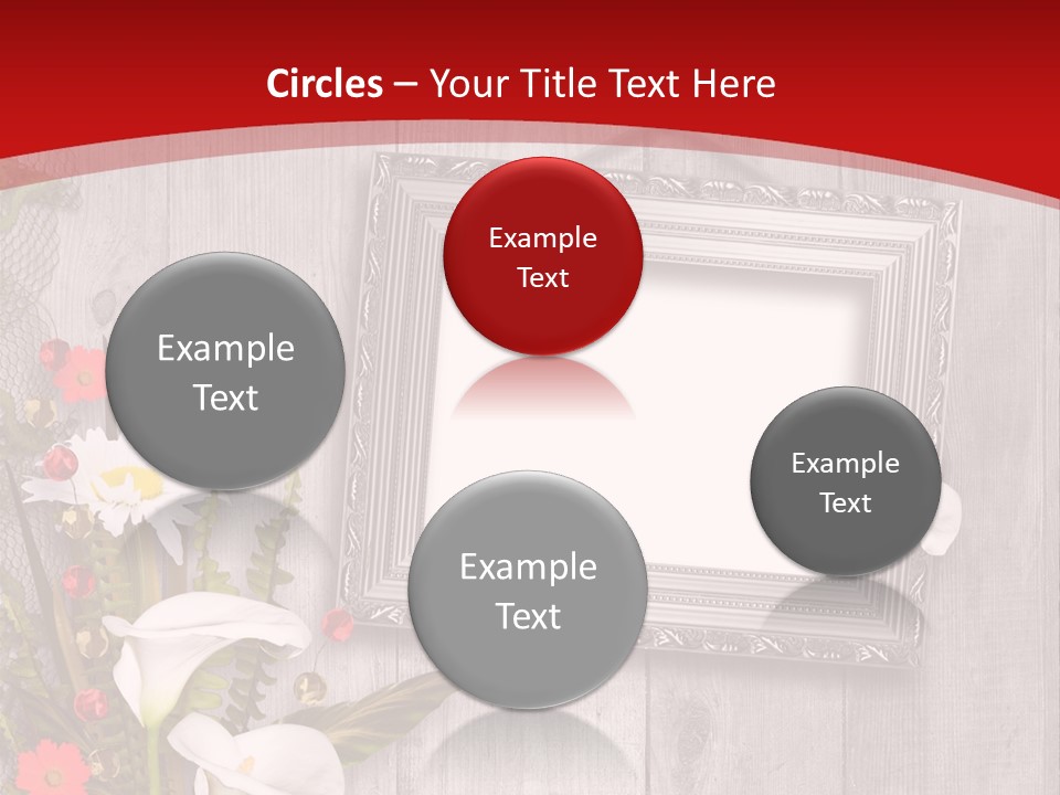 Lace Congratulation Page PowerPoint Template